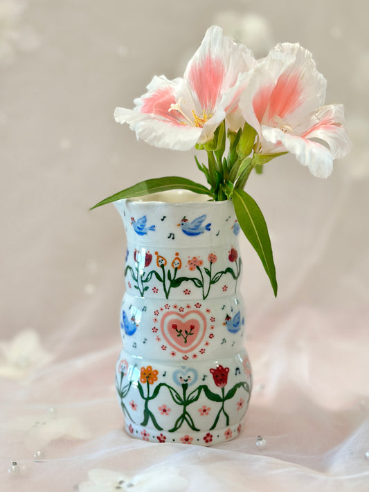 Dancing Blooms Vase