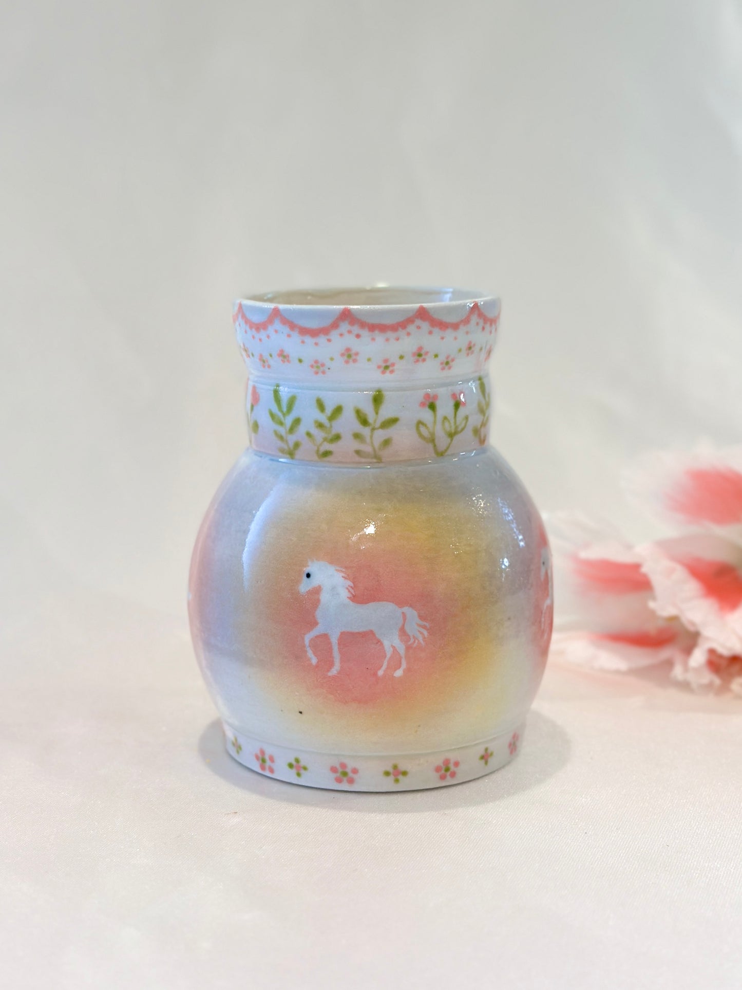 Wildflower Gallop Vase