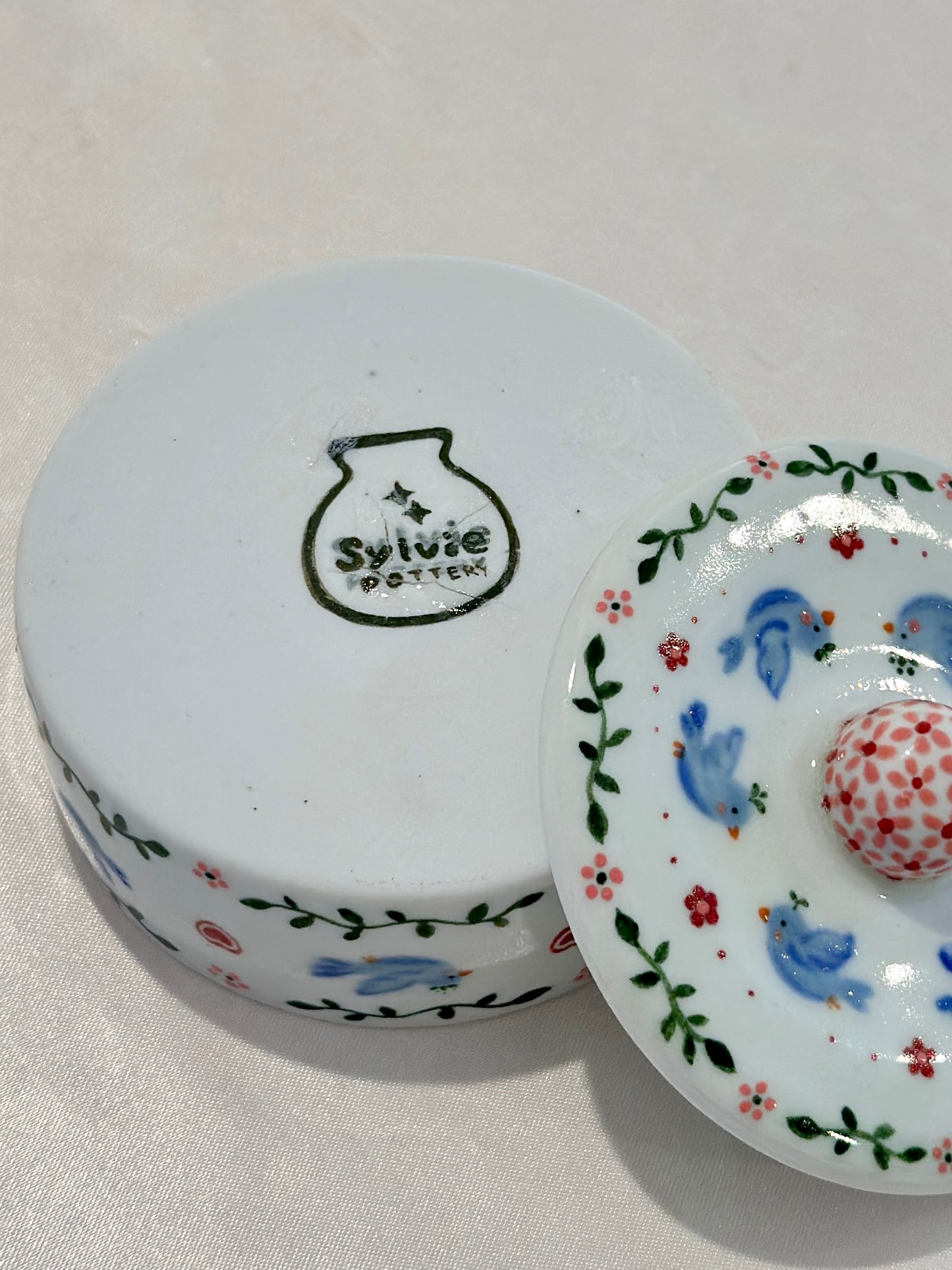 Bluebird Trinket Box