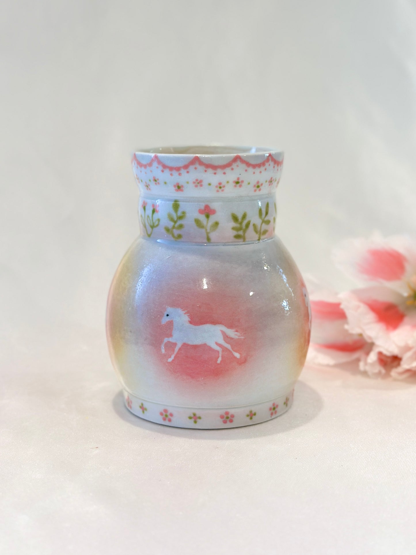 Wildflower Gallop Vase
