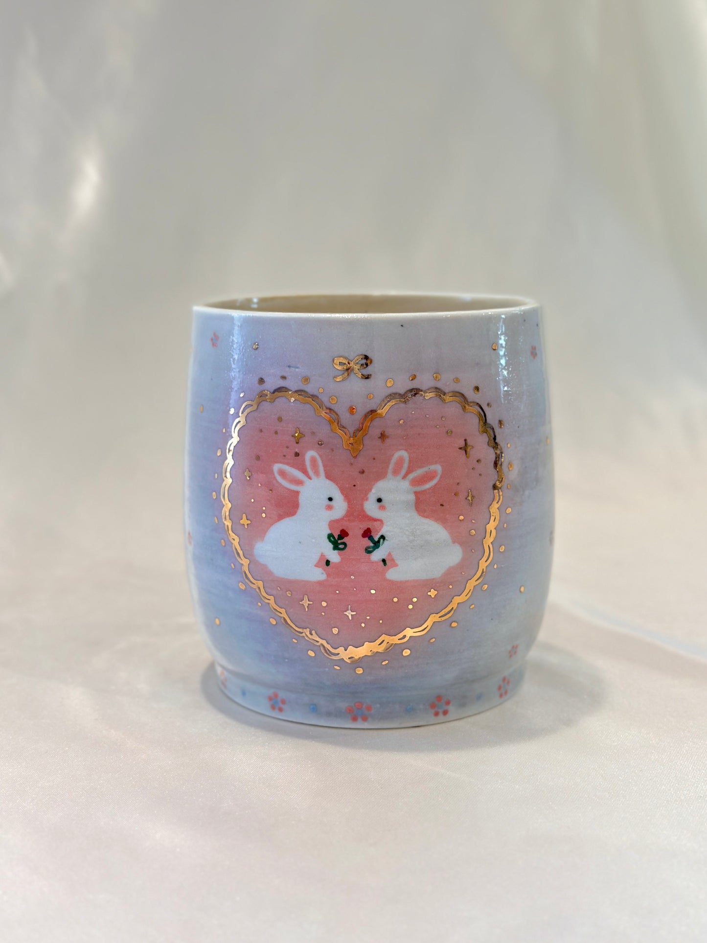 22k Bunny Loves Planter