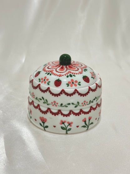 Strawberry Fields Trinket Box