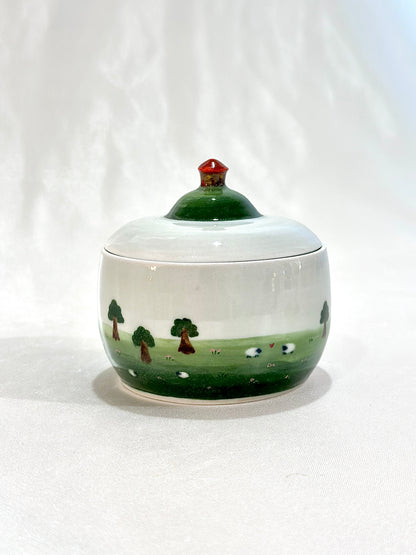 Little Cottage Hill Trinket Box