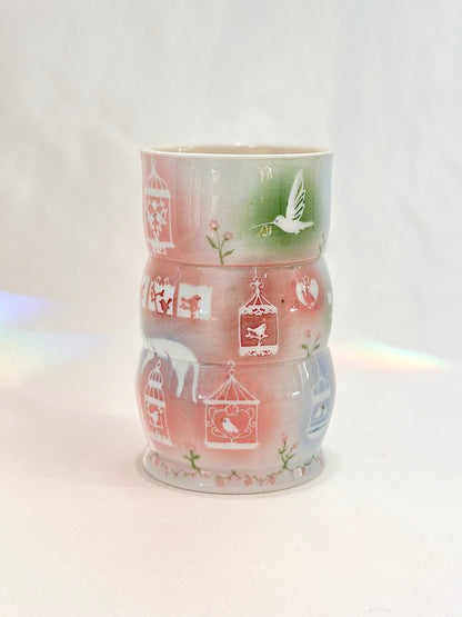 Sweet Birdies Daydream Vase