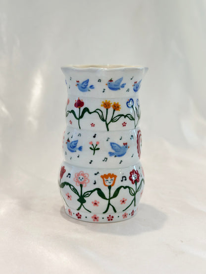 Dancing Blooms Vase