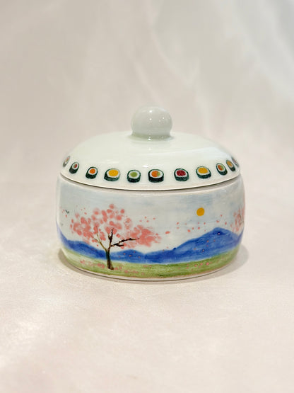 Sakura Sushi Trinket Box