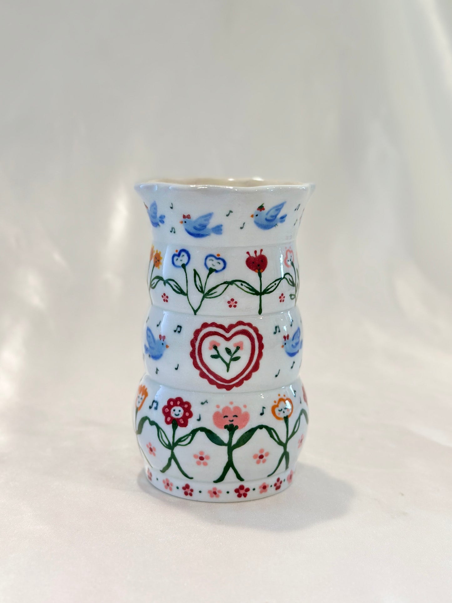 Dancing Blooms Vase
