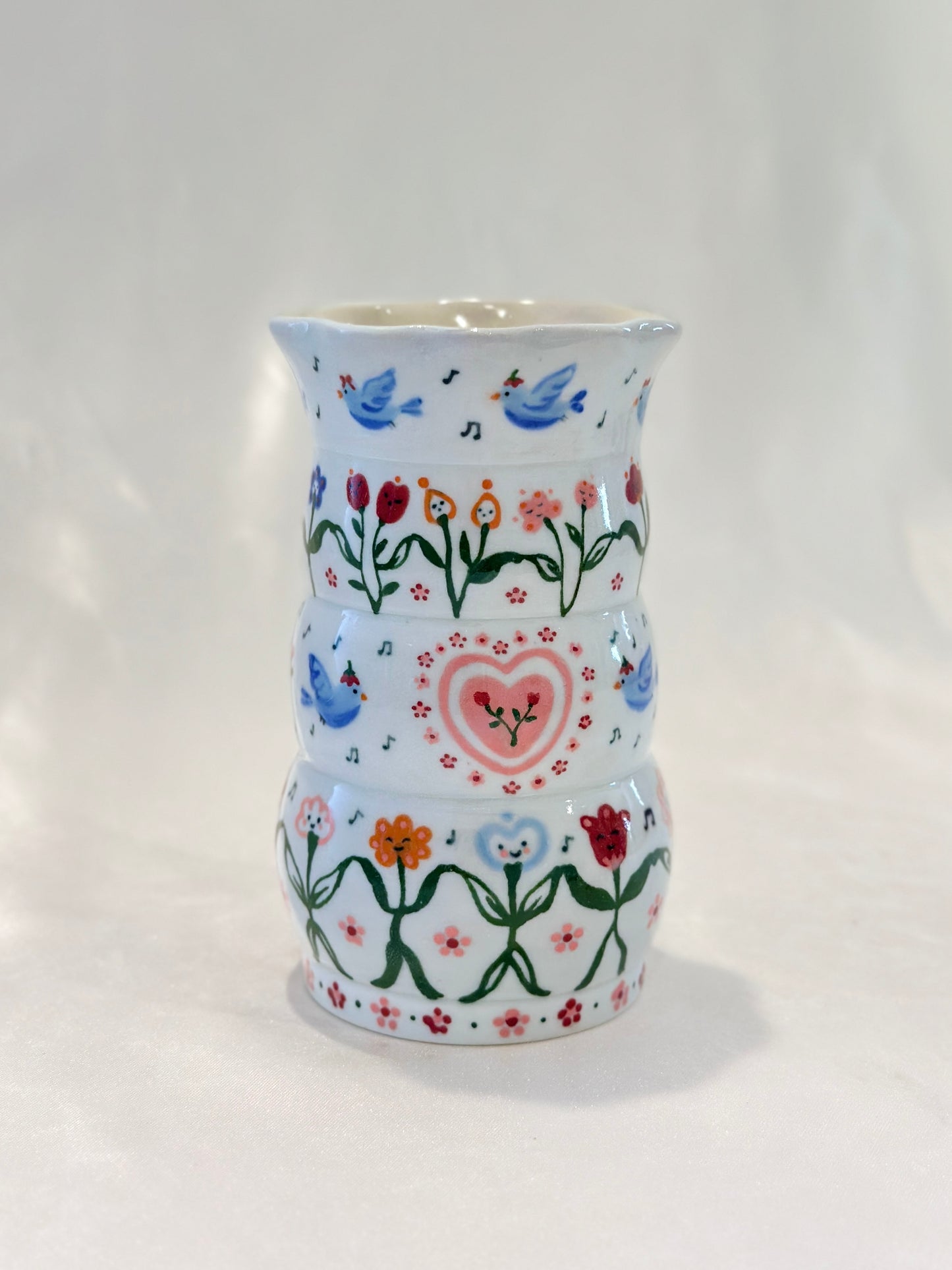 Dancing Blooms Vase