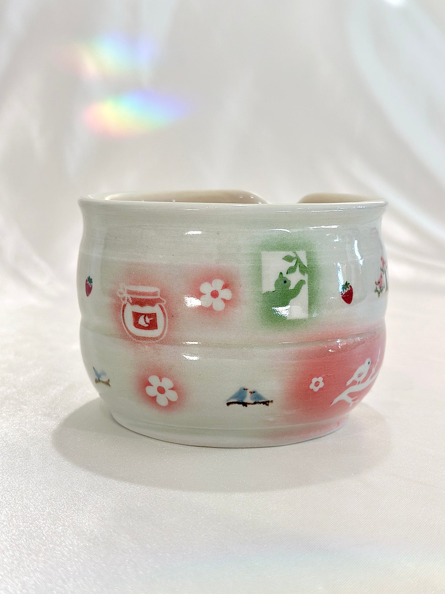 Strawberry Dreams Matcha Bowl