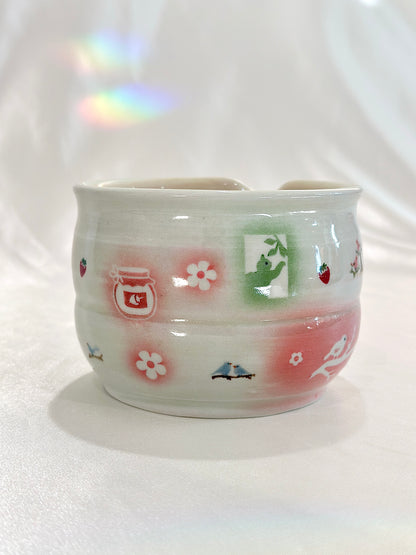 Strawberry Dreams Matcha Bowl