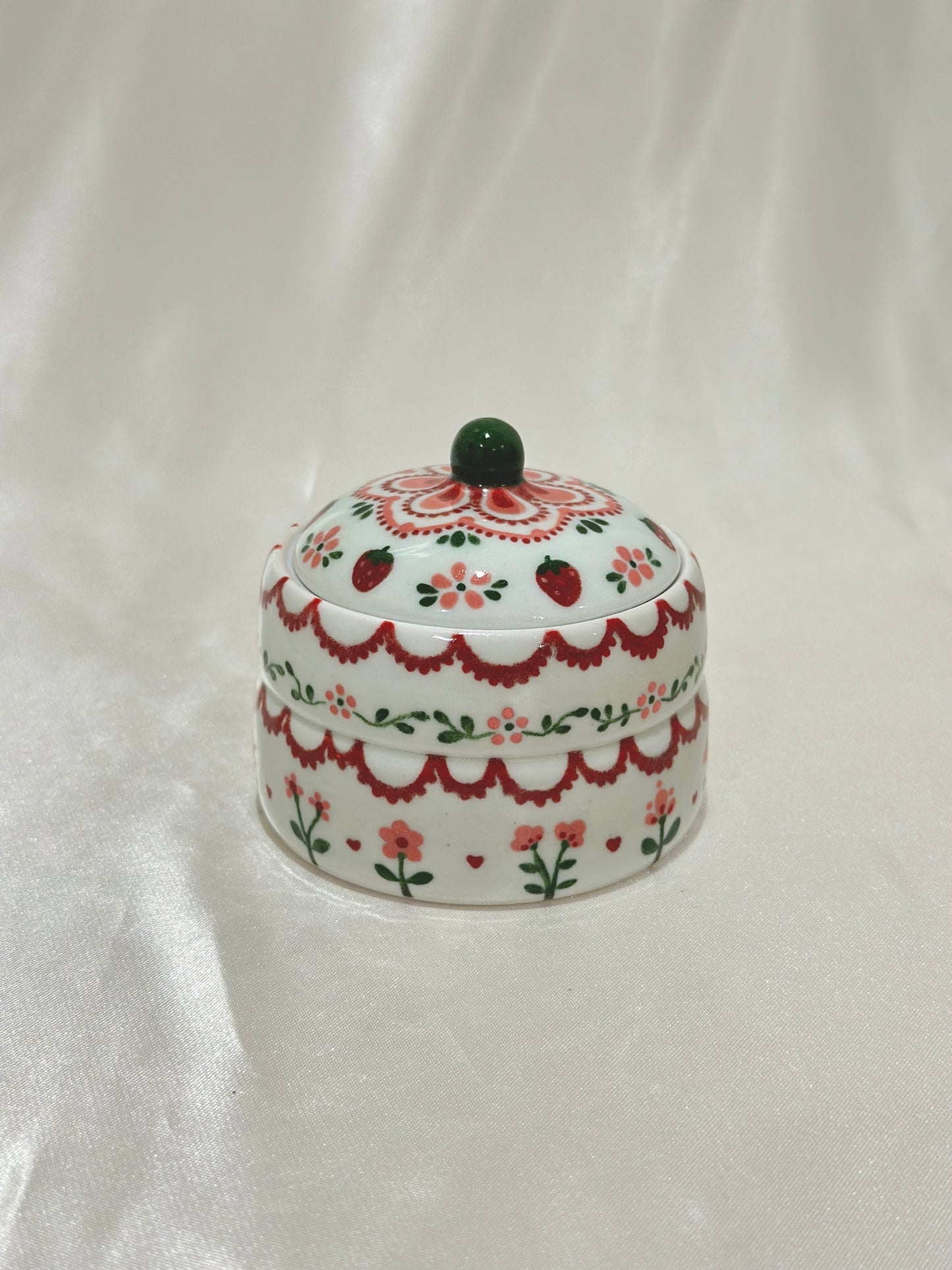 Strawberry Fields Trinket Box