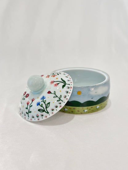 Pastoral Joy Trinket Box