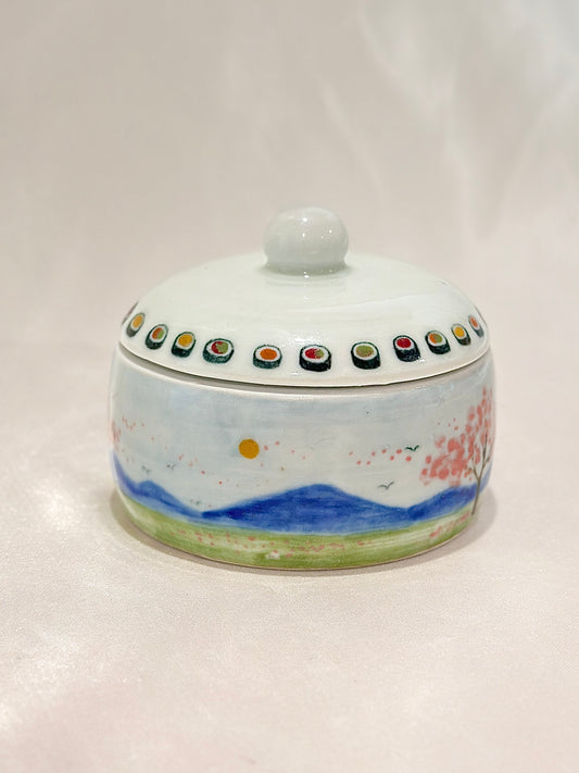 Sakura Sushi Trinket Box