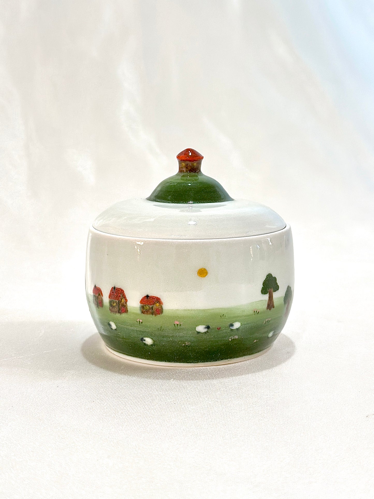 Little Cottage Hill Trinket Box