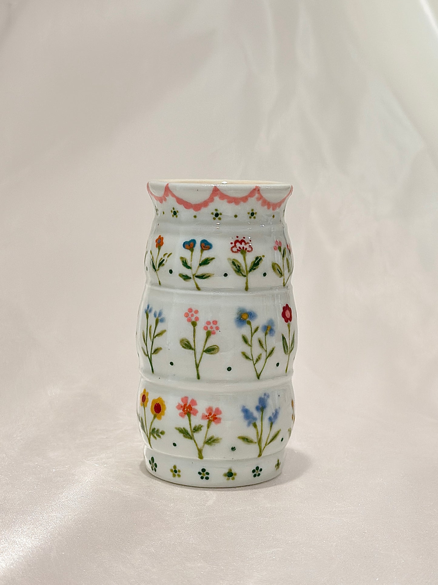Wildflower Garland Vase