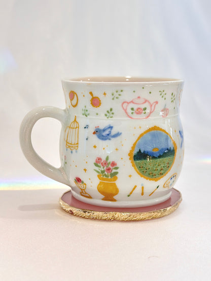 Painter’s Sunlit Studio