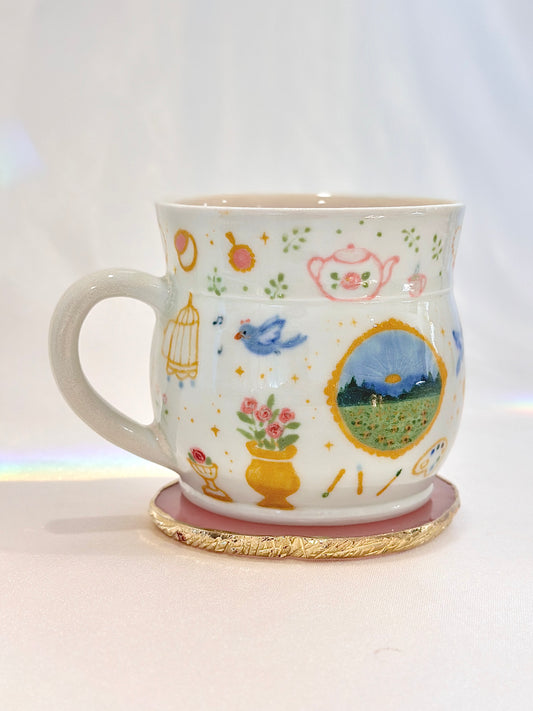 Painter’s Sunlit Studio