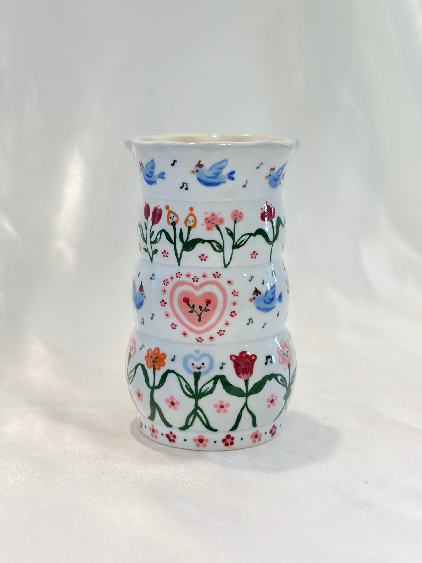 Dancing Blooms Vase