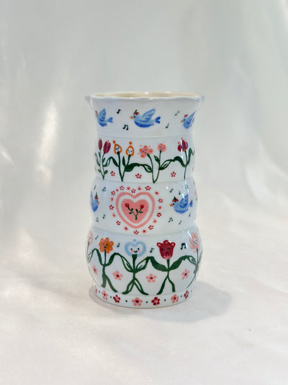 Dancing Blooms Vase