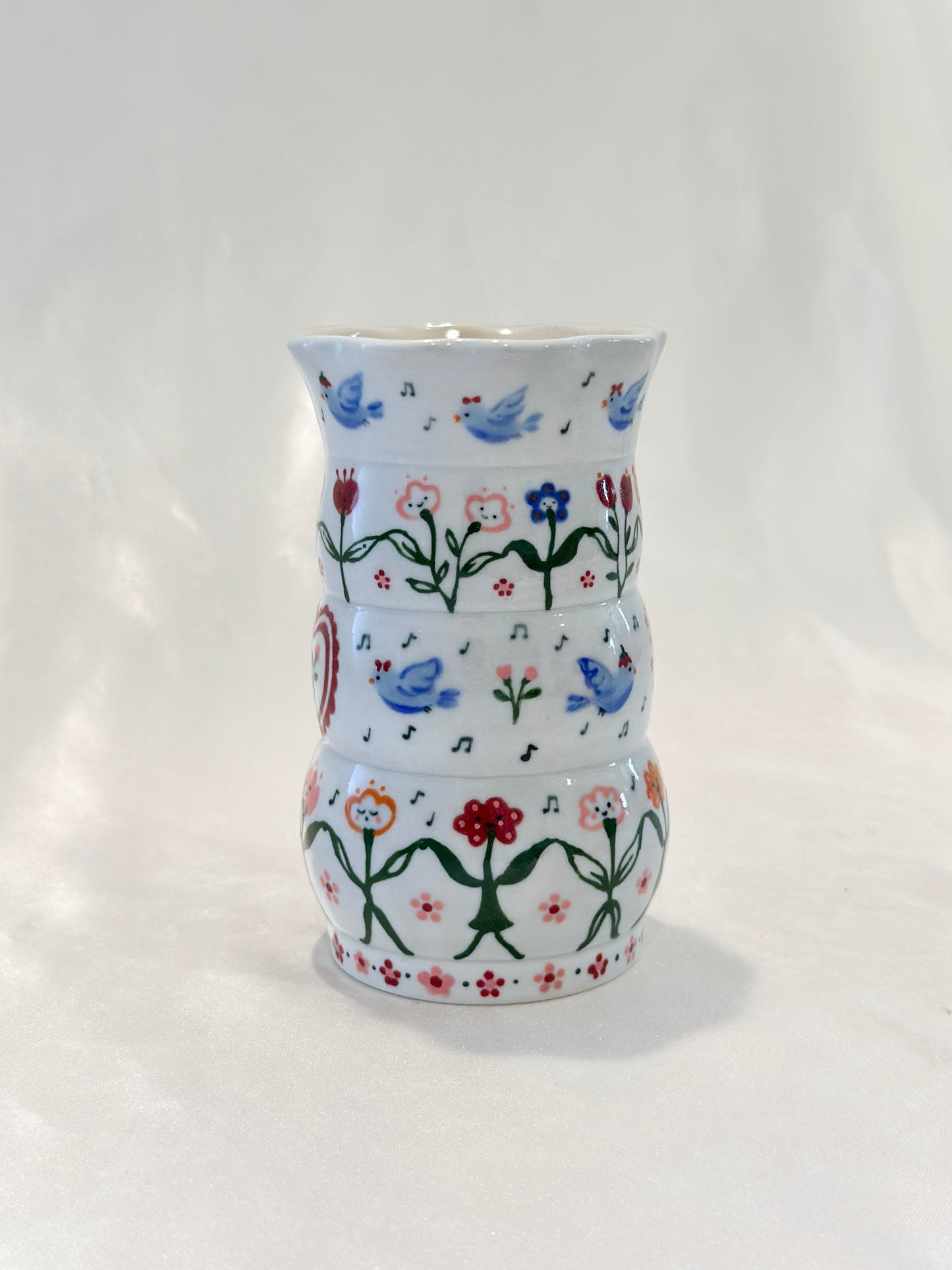 Dancing Blooms Vase