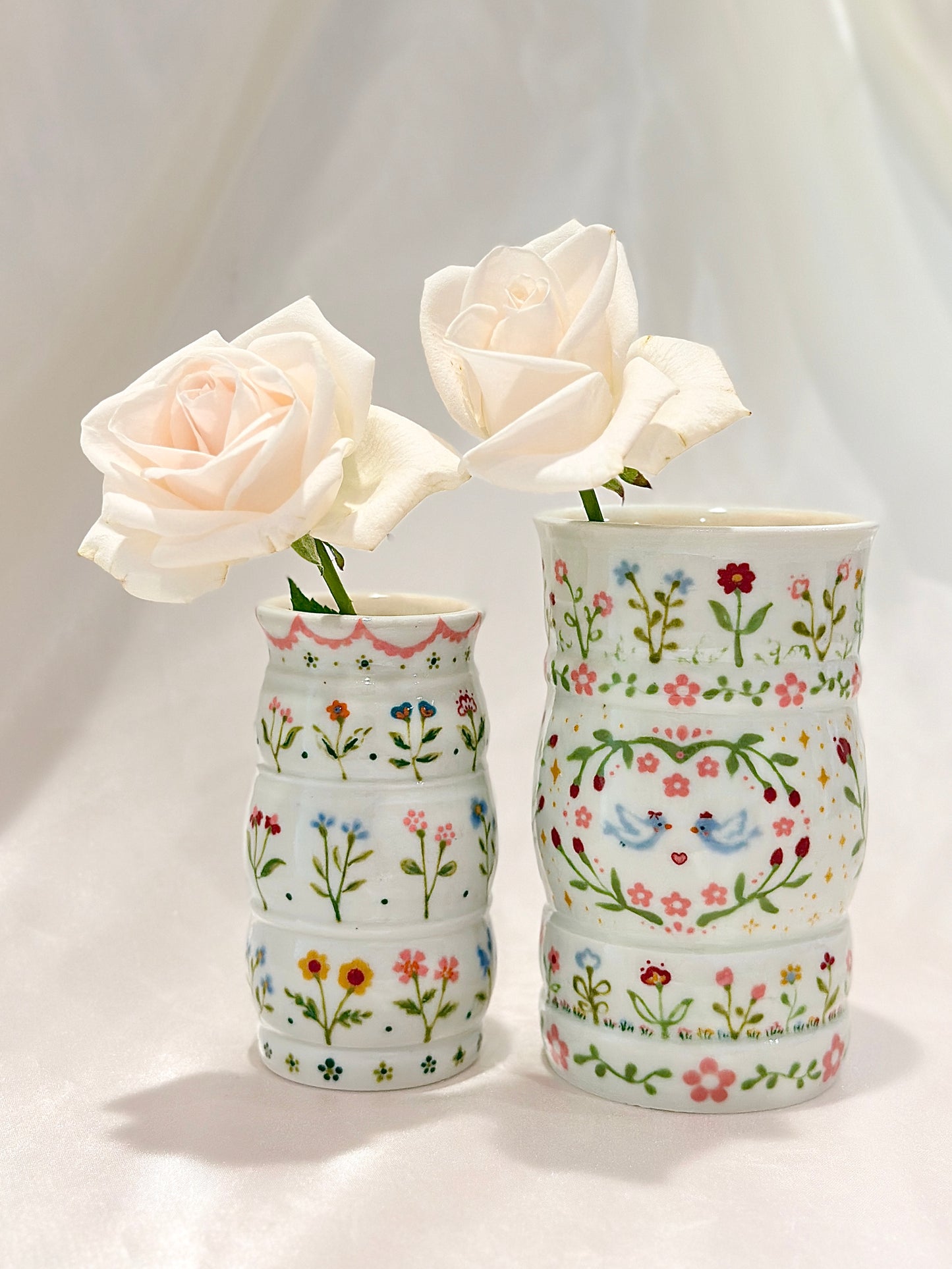 Wildflower Garland Vase