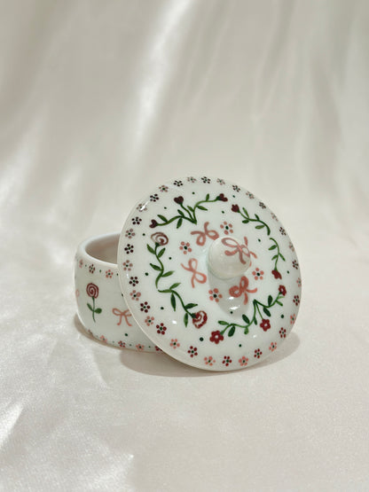 Blossoms & Bows Trinket Box