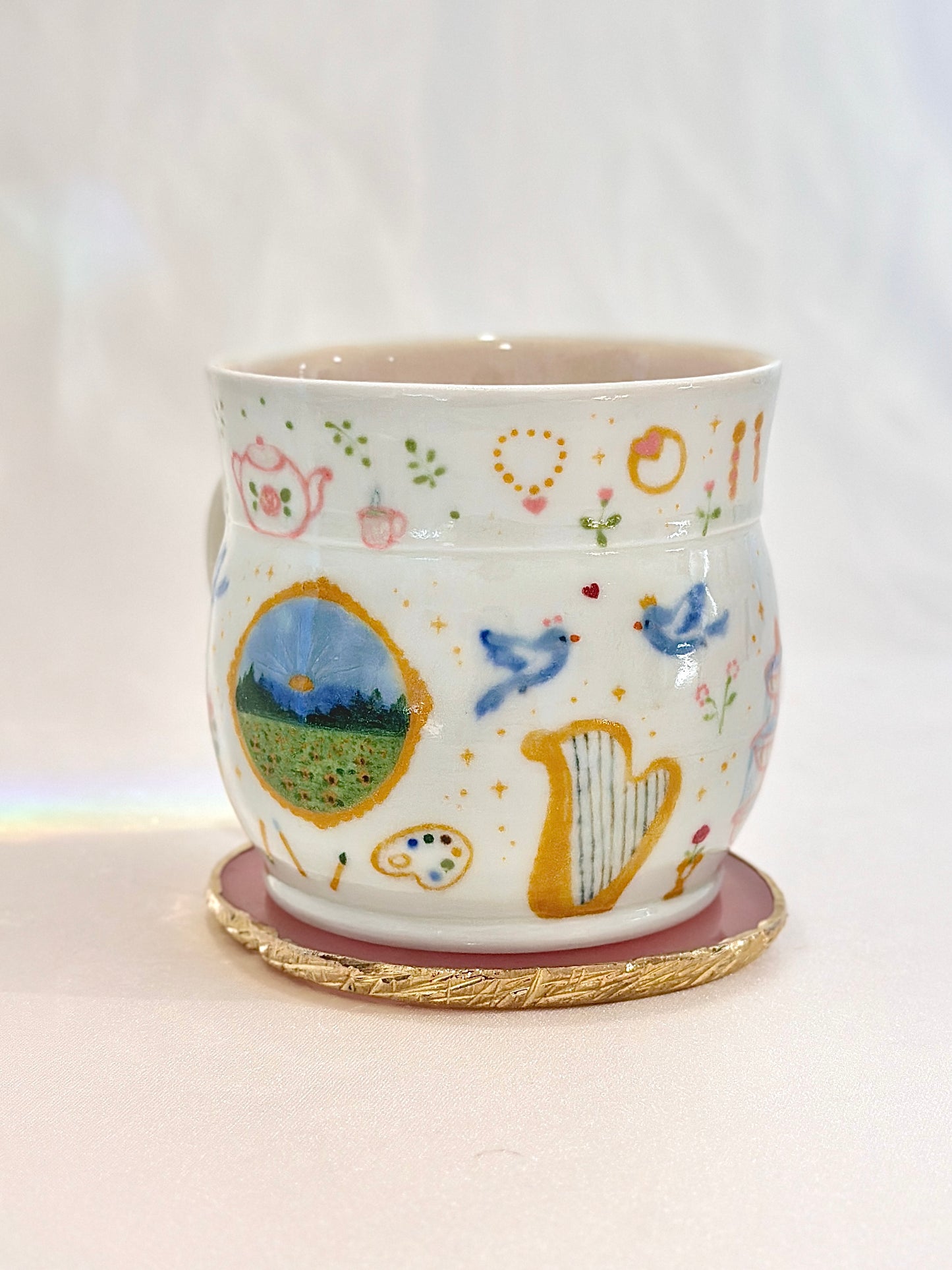 Painter’s Sunlit Studio