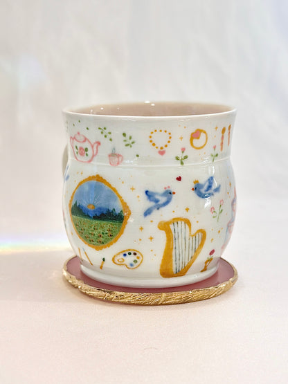 Painter’s Sunlit Studio