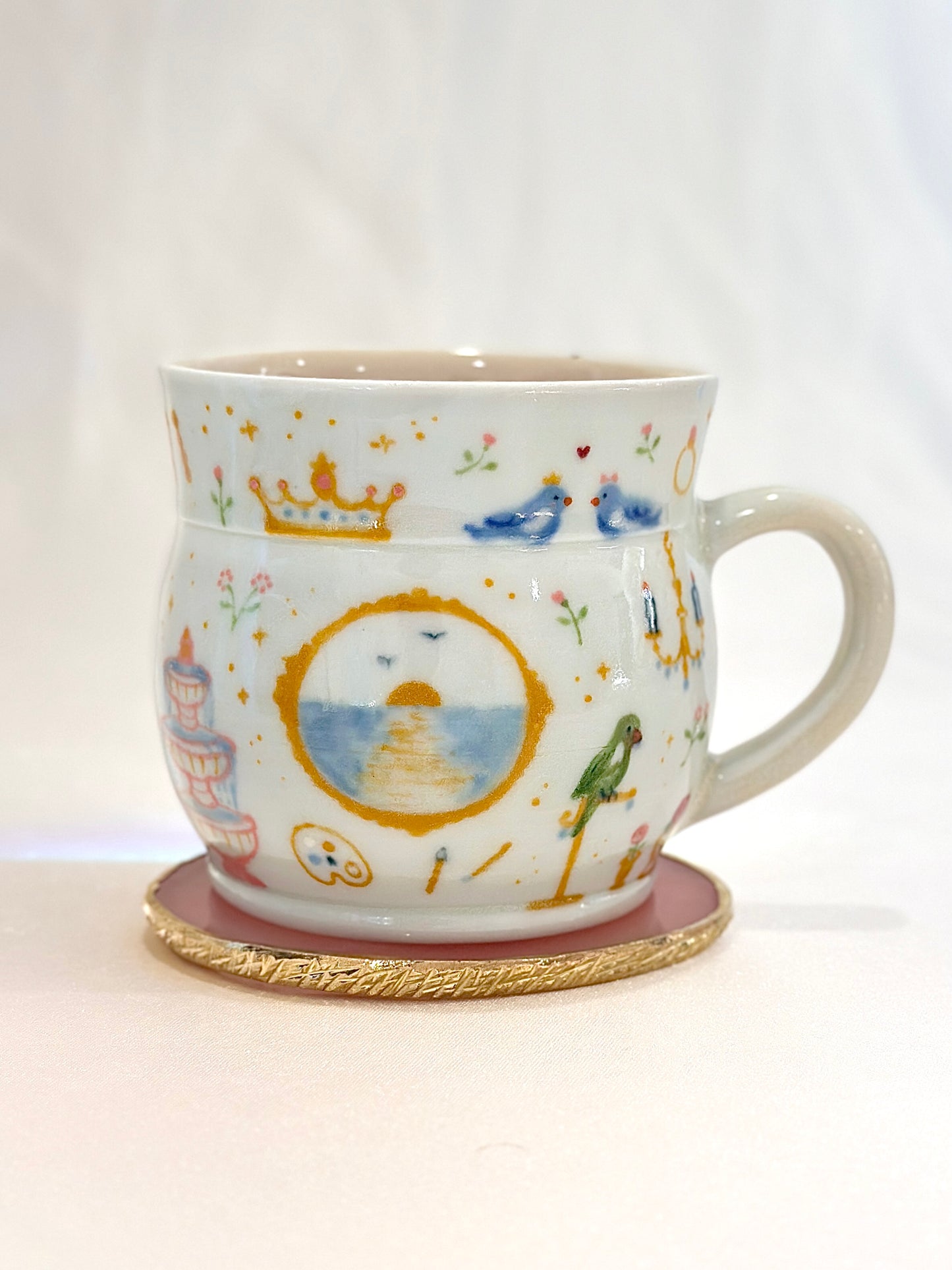 Painter’s Sunlit Studio