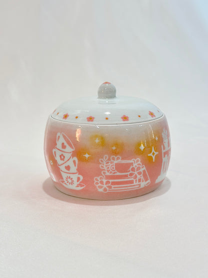 Tea Time Trinket Box