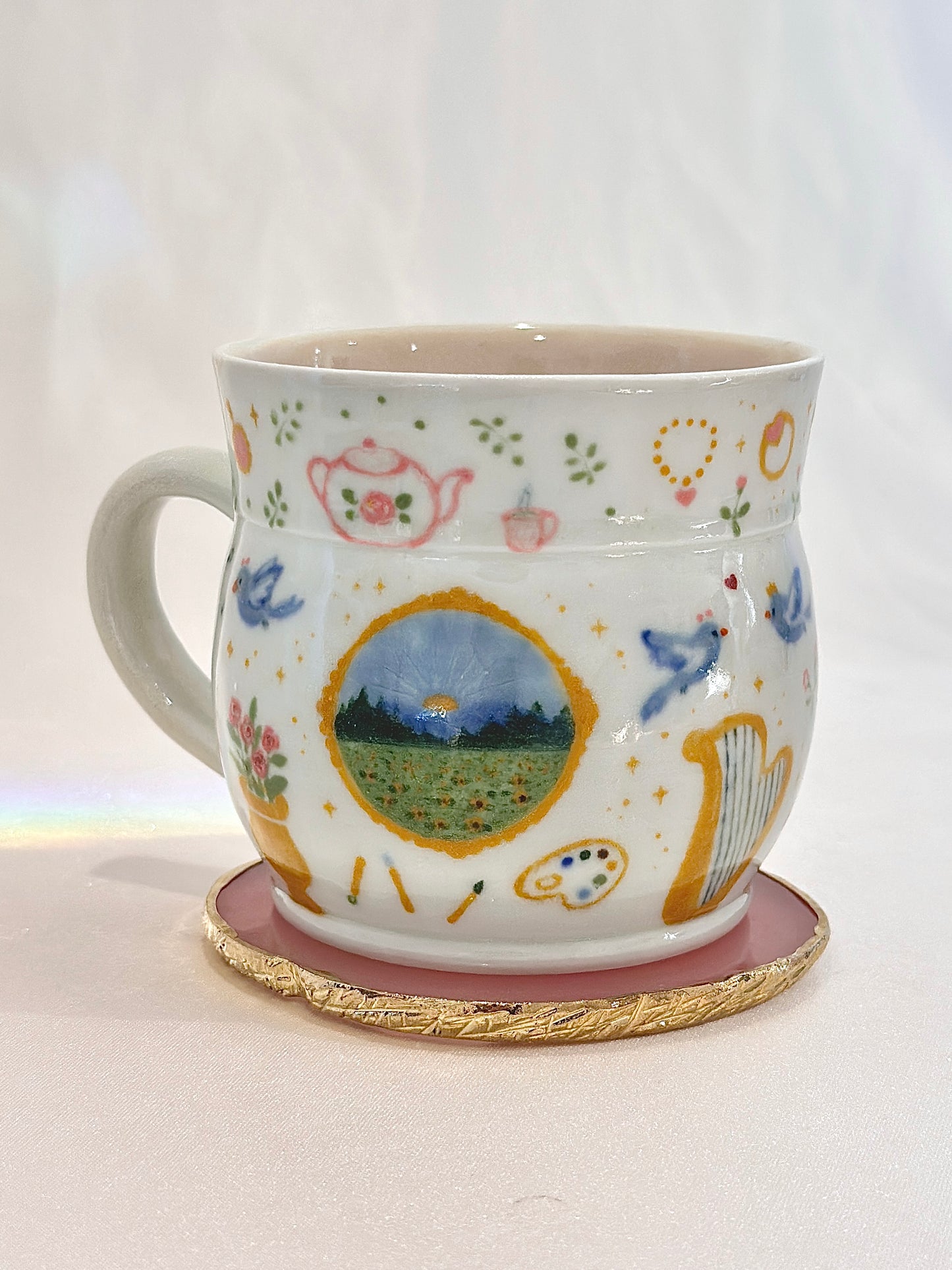 Painter’s Sunlit Studio