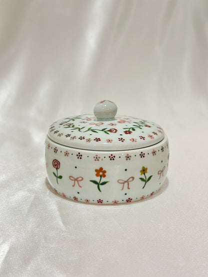 Blossoms & Bows Trinket Box