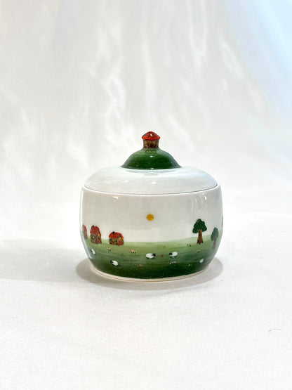 Little Cottage Hill Trinket Box