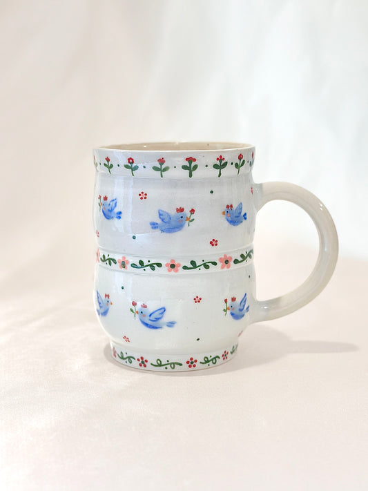 Bluebirds Blossoming