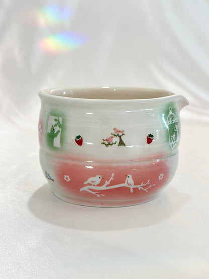 Strawberry Dreams Matcha Bowl