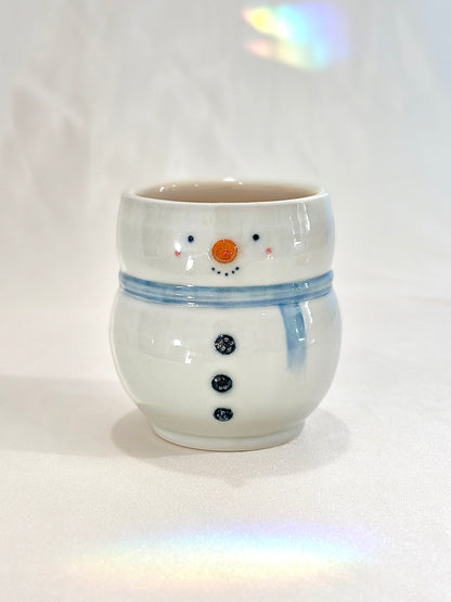 Blue Scarf Snowboy Cup