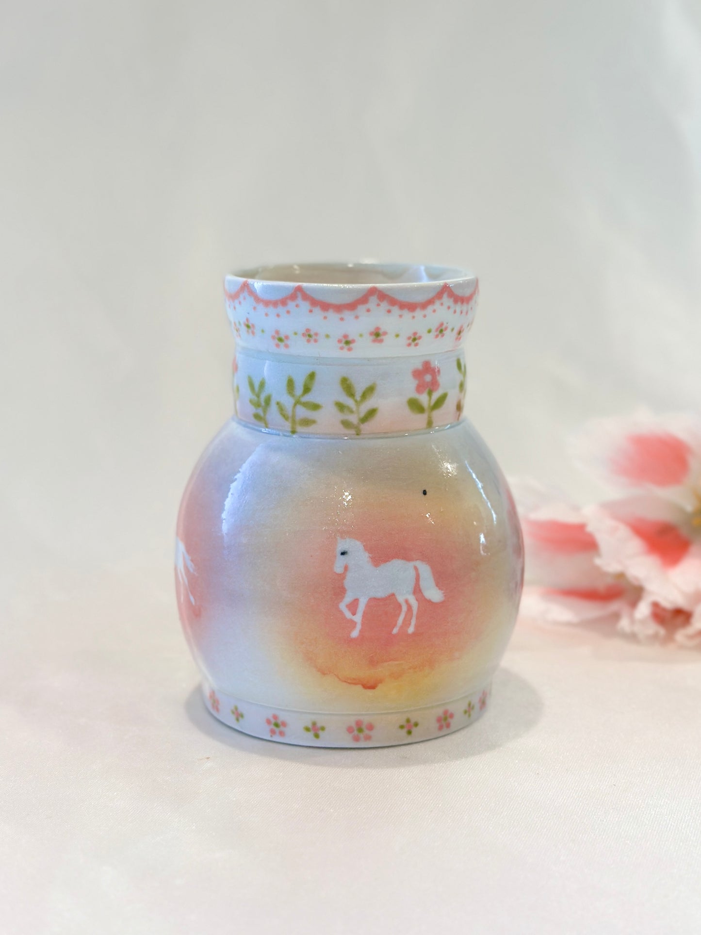 Wildflower Gallop Vase