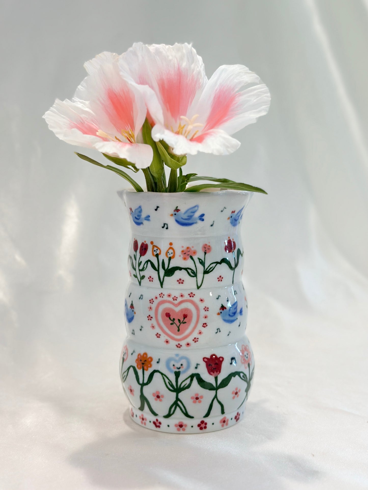Dancing Blooms Vase