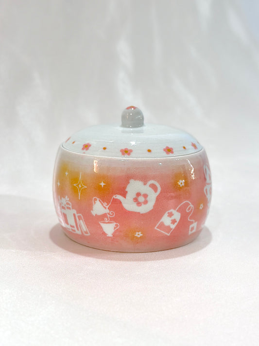 Tea Time Trinket Box