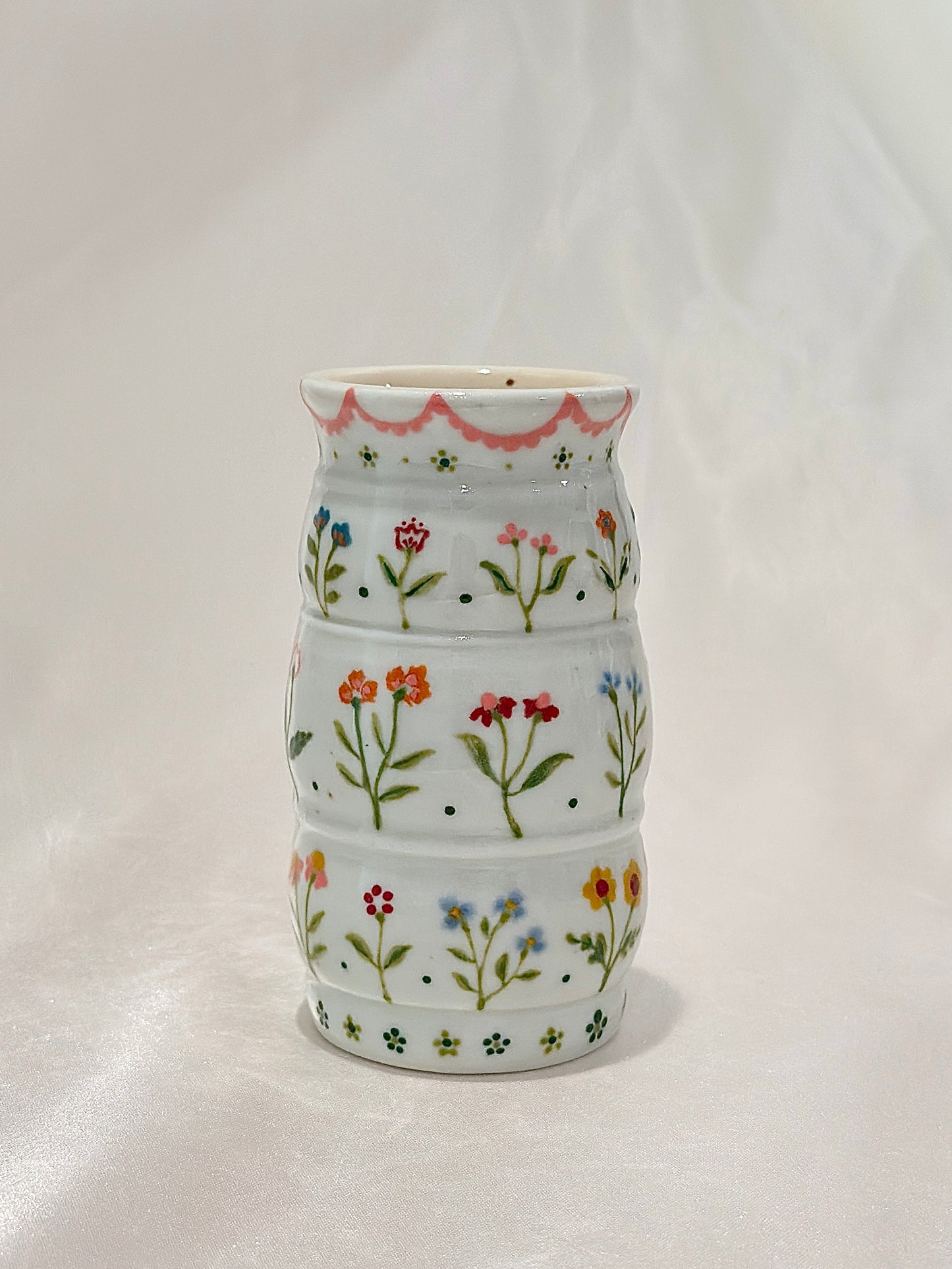 Wildflower Garland Vase