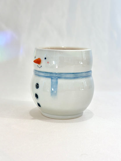Blue Scarf Snowboy Cup