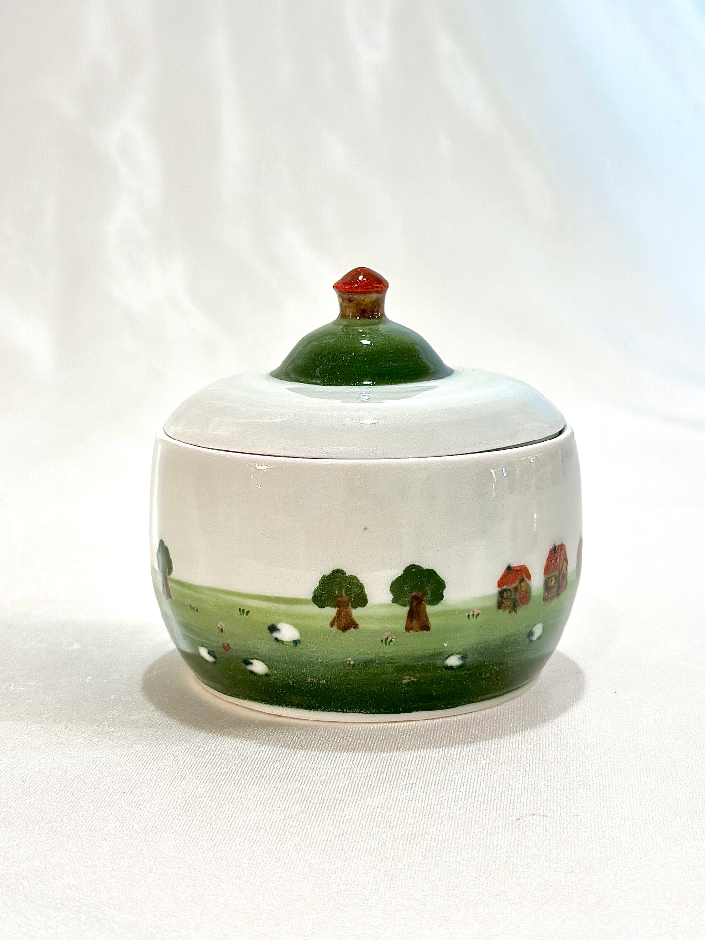 Little Cottage Hill Trinket Box