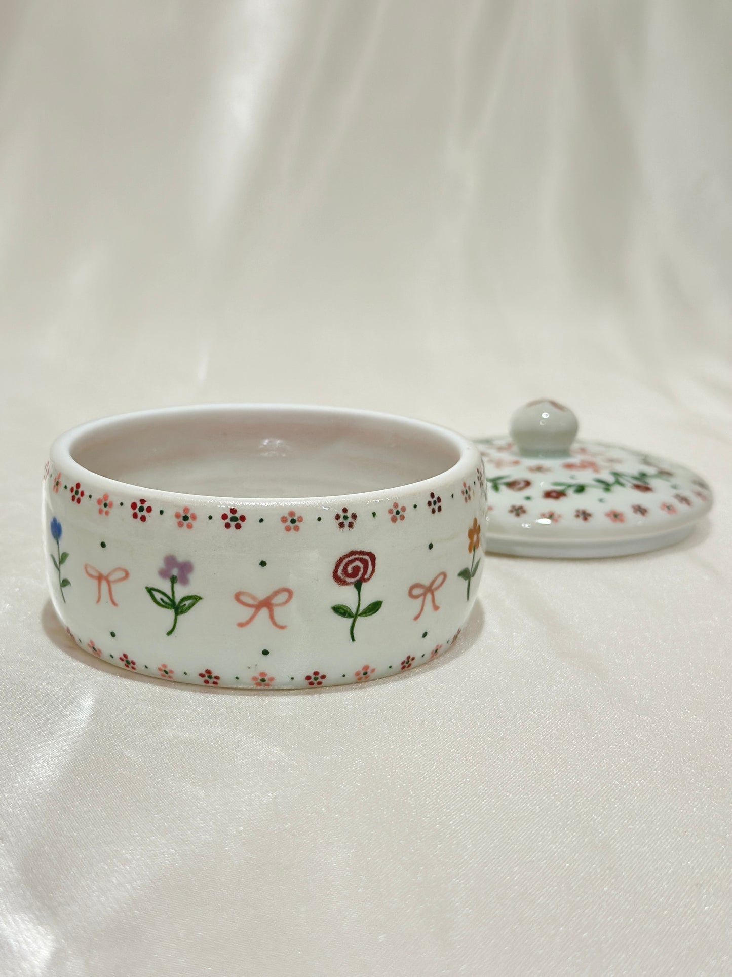 Blossoms & Bows Trinket Box