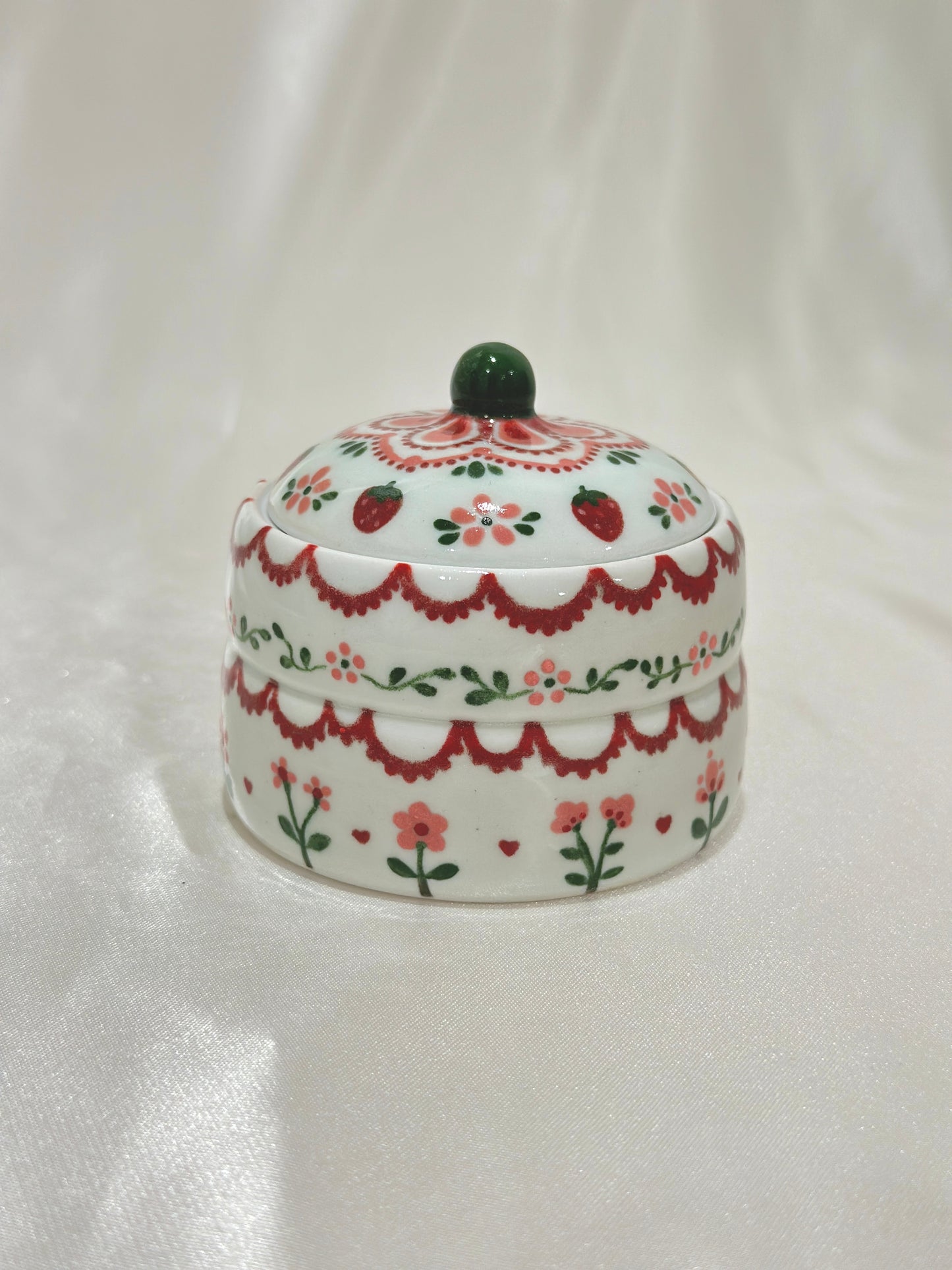 Strawberry Fields Trinket Box