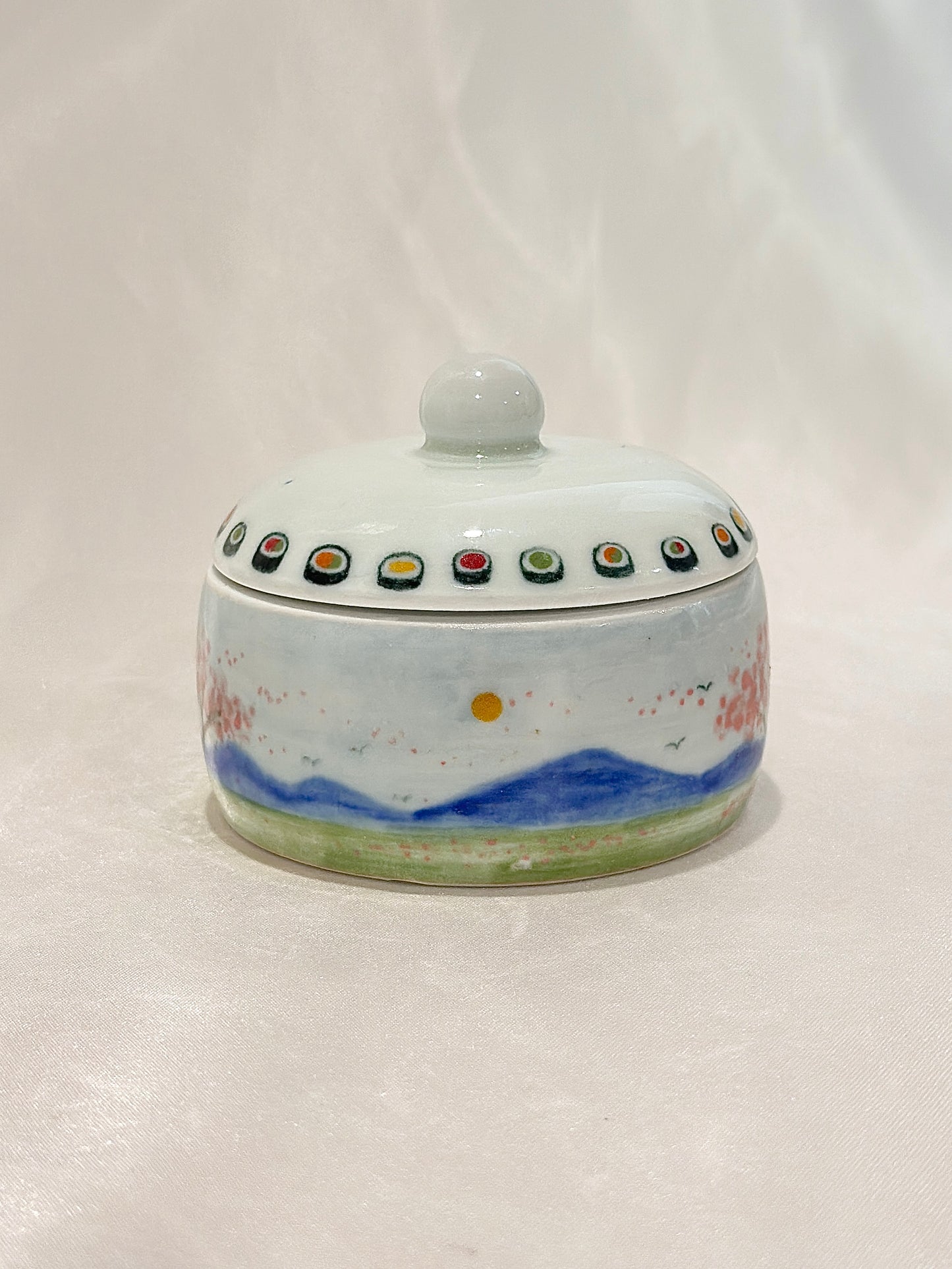 Sakura Sushi Trinket Box