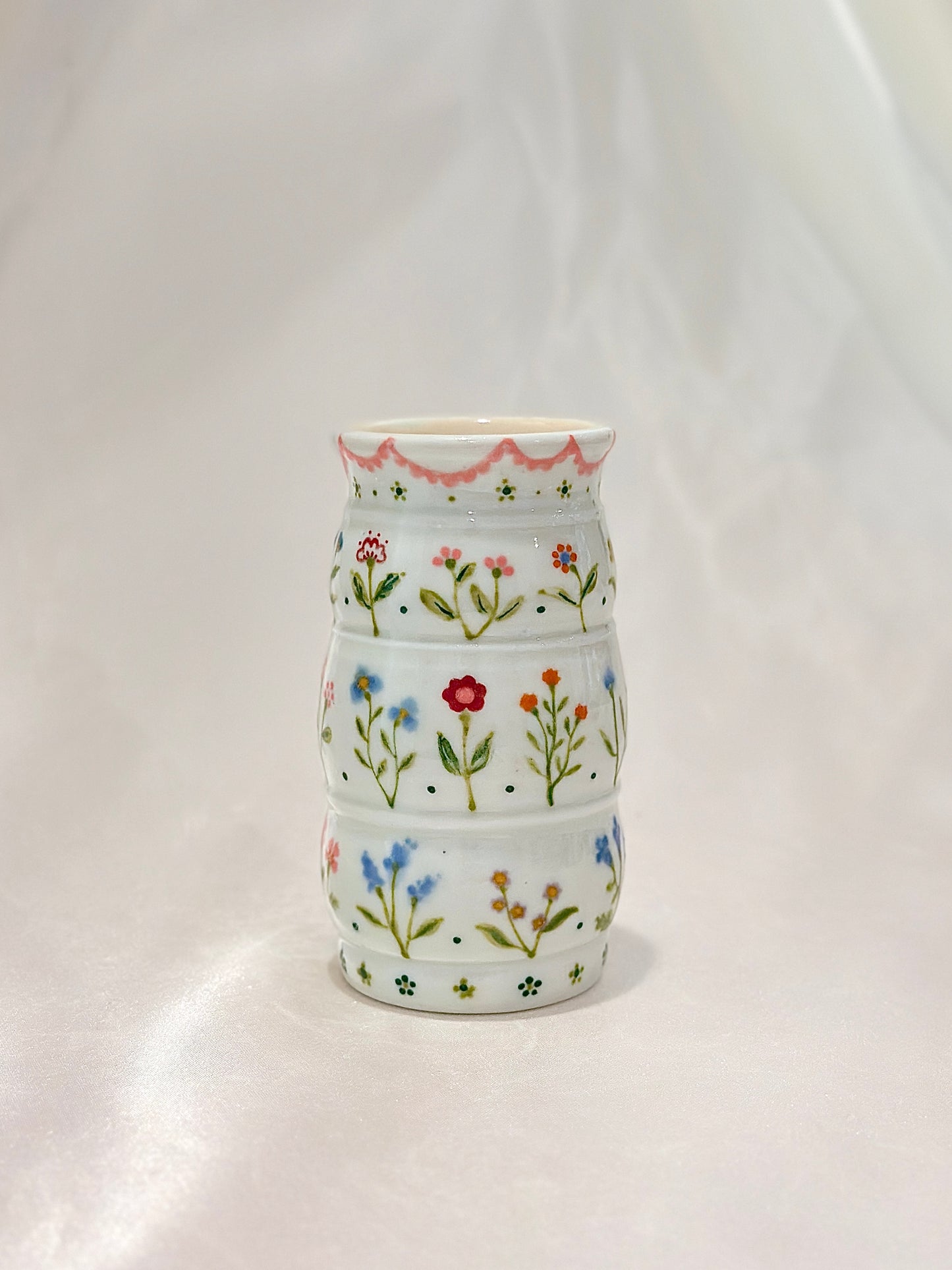 Wildflower Garland Vase