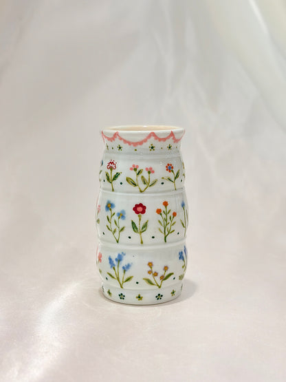 Wildflower Garland Vase