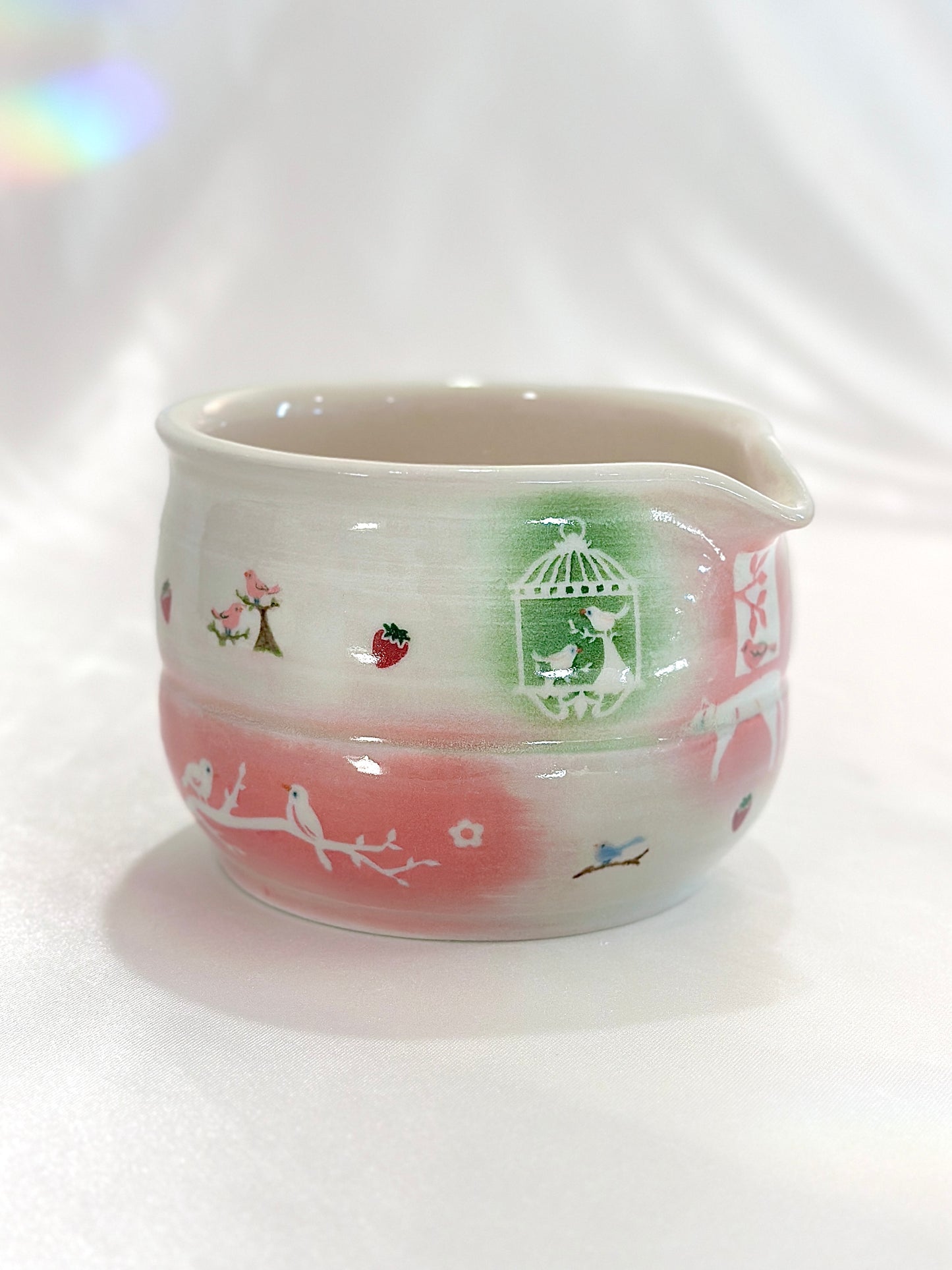 Strawberry Dreams Matcha Bowl