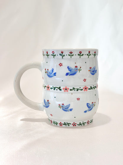 Bluebirds Blossoming