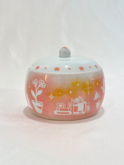 Tea Time Trinket Box